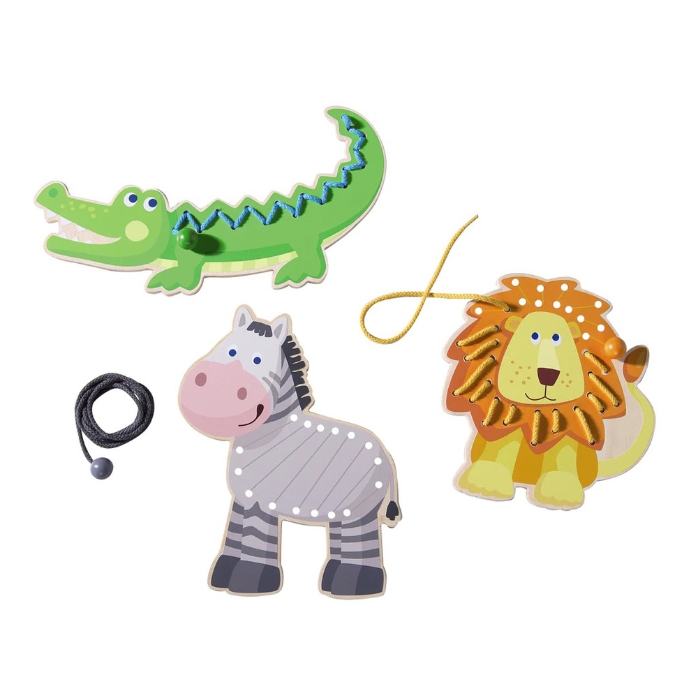 HABA Zoo Friends Threading Activity - Picture 2 of 4